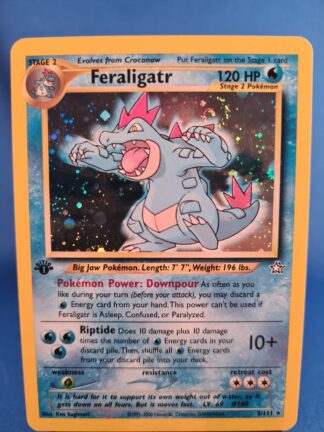 Feraligatr 5/111 - Neo Genesis (1st edition)