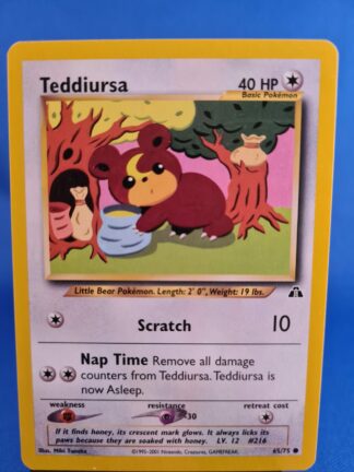 Teddiursa 65/75 - Neo Discovery