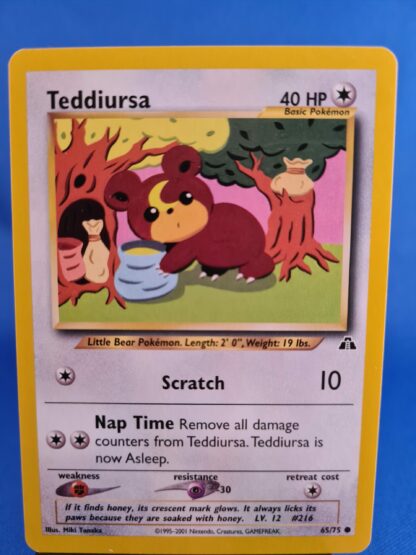 Teddiursa 65/75 - Neo Discovery