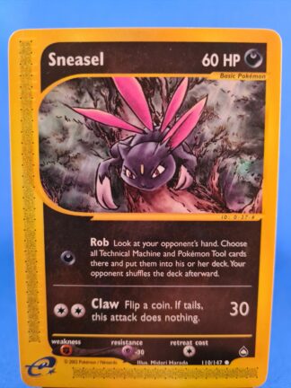 Sneasel 110/147 - Aquapolis
