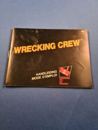 NES - Wrecking Crew Handleiding