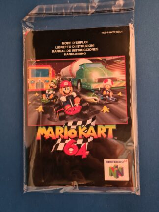 N64 - Mario Kart 64 handleiding