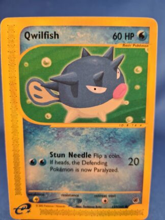 Qwilfish 127/165 - Expedition Base Set