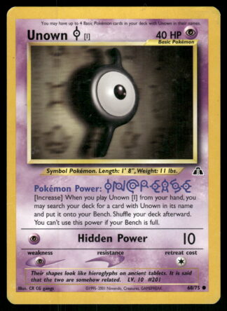 Unown [I] 68/75 - Neo Discovery (NM)