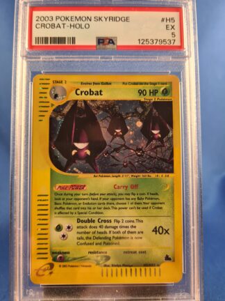 Crobat H5/144 - Skyridge (PSA 5)