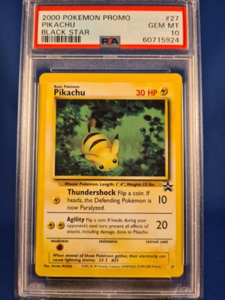 Pikachu 27/53 - Wizards Black Star Promos (PSA 10)