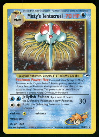 Misty's Tentacruel 10/132 - Gym Heroes (NM)