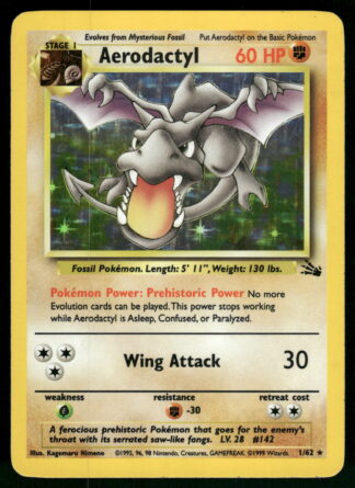 Aerodactyl 1/62 - Fossil (NM)