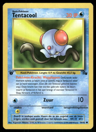 Tentacool 56/62 - Fossil (1st edition) (NL) (NM)