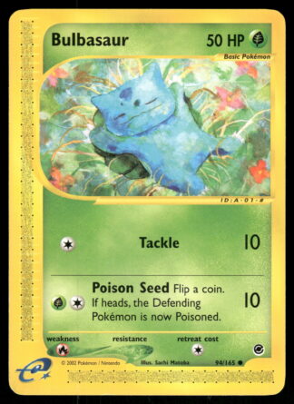 Bulbasaur 94/165 - Expedition Base Set (NM)