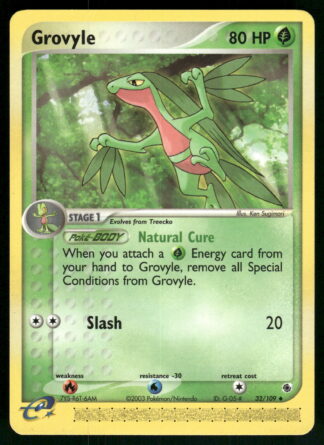 Grovyle 32/109 - Ruby & Sapphire (NM)