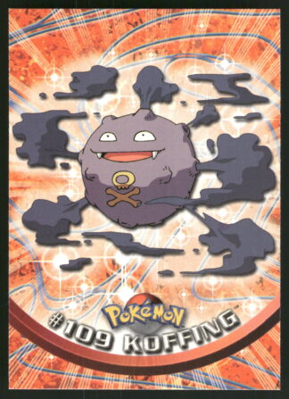 Koffing 109/144 - Pokemon 1999 Topps TV (NM)