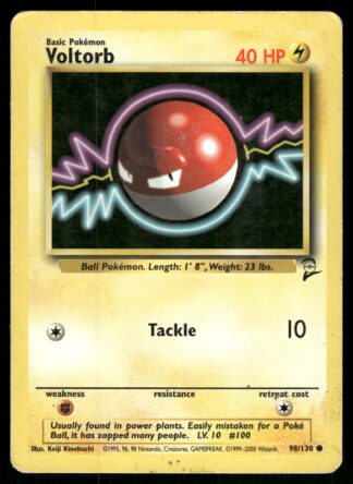 Voltorb 98/130 - Base Set 2 (Good)
