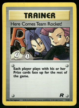 Here Comes Team Rocket! 15/82 - Team Rocket (Good)