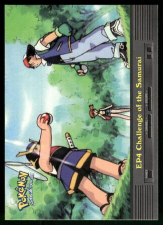 Challenge of the Samurai EP4/144 - Pokemon 1999 Topps TV (NM)