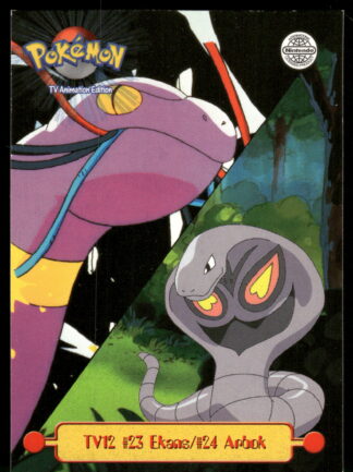 Arbok, Ekans TV12/144 - Pokemon 1999 Topps TV (NM)