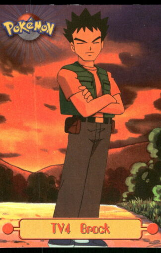 Brock TV4/144 - Pokemon 1999 Topps TV (NM)